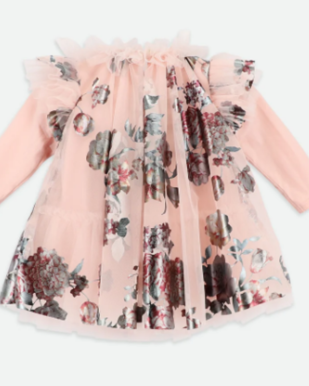 Doris Foil Print Dress