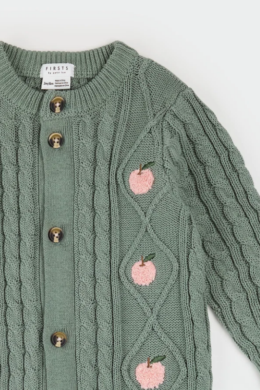 Apple Knit Sweater Playsuit