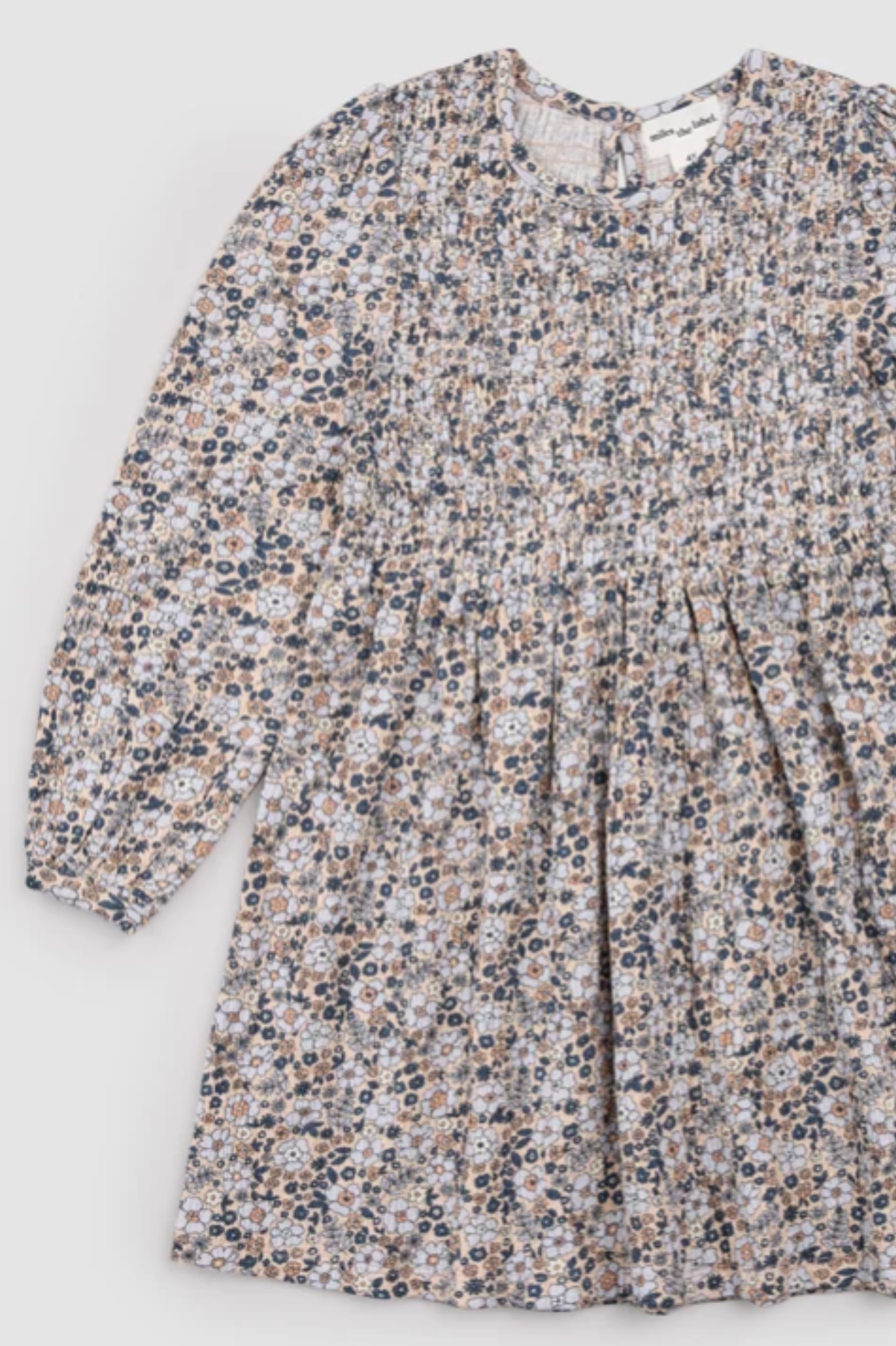 Smocked Floral Dress