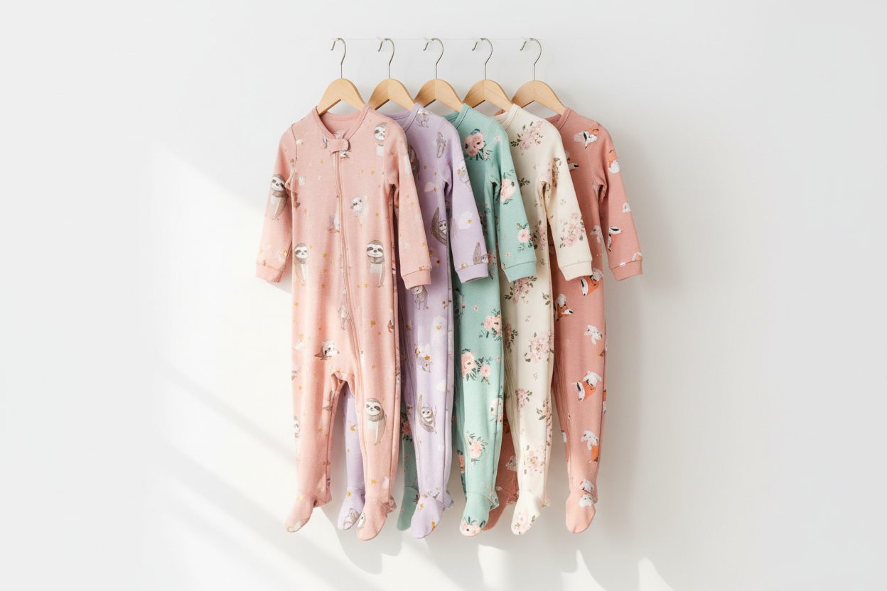BABY GIRL SLEEPER / GROW SUIT