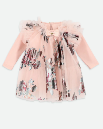 Doris Foil Print Dress