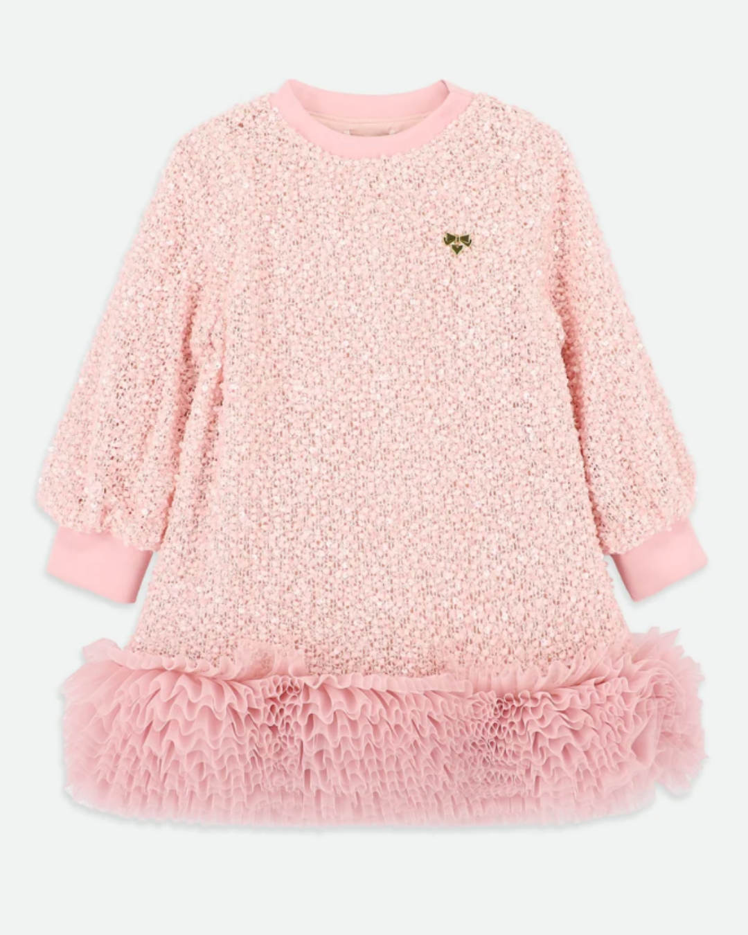 Jeanette Boucle Sequin Dress