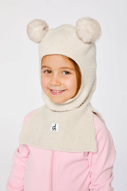 Pom Pom Bear Balaclava