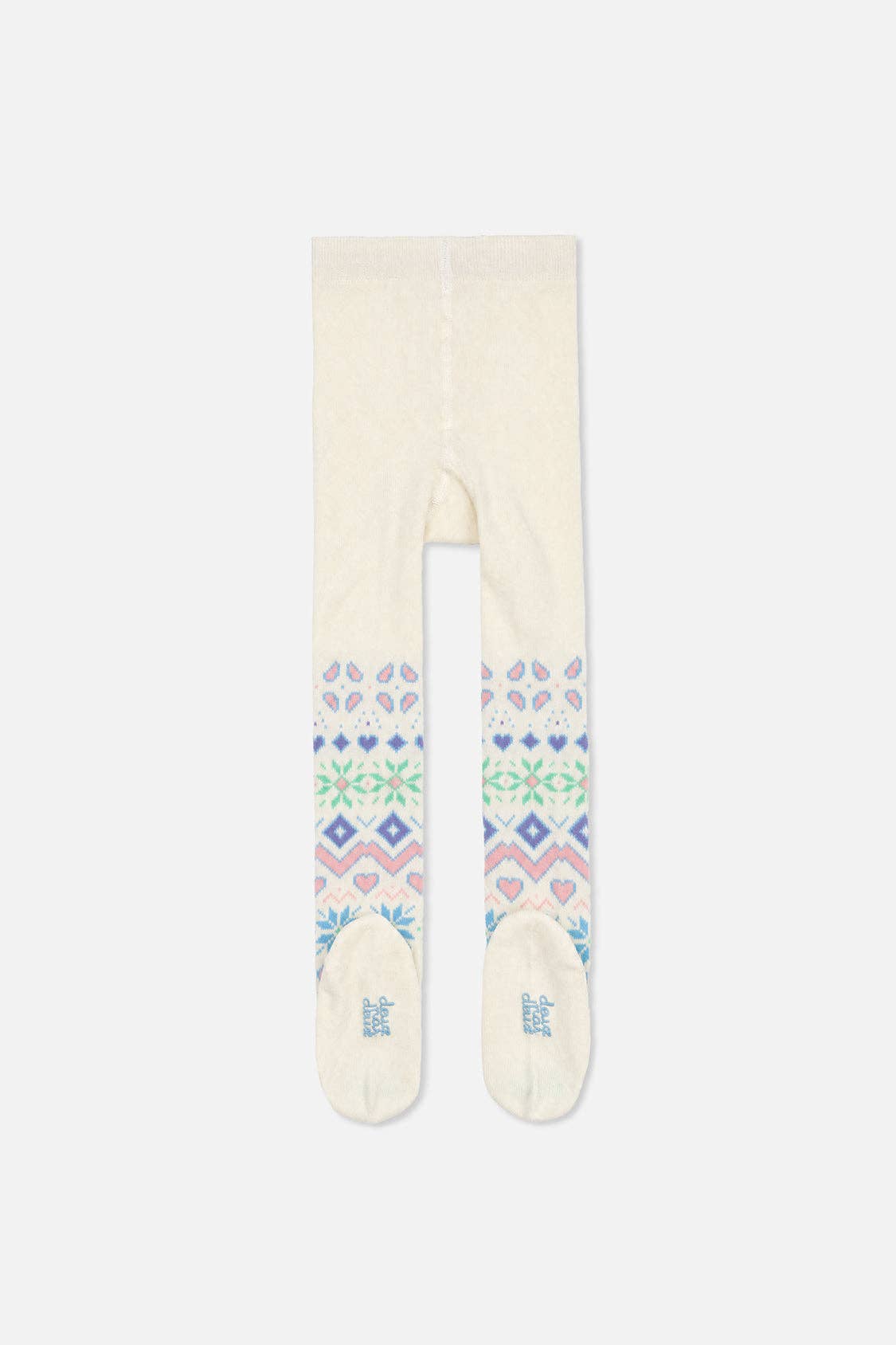 Tights Beige And Multicolored