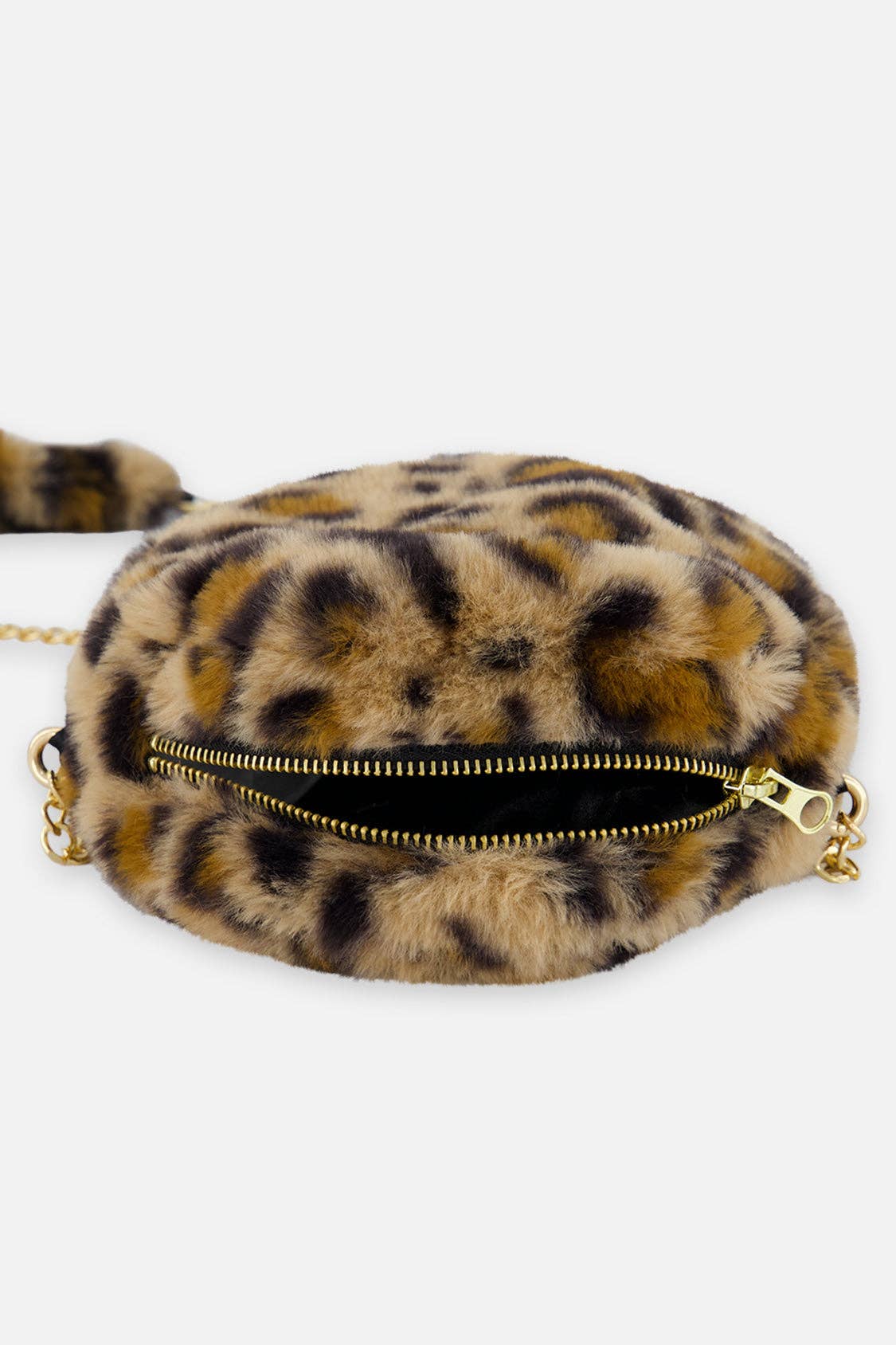 Faux Fur Crossbody Bag