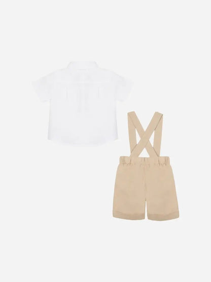 Two-Piece Linen Short Set