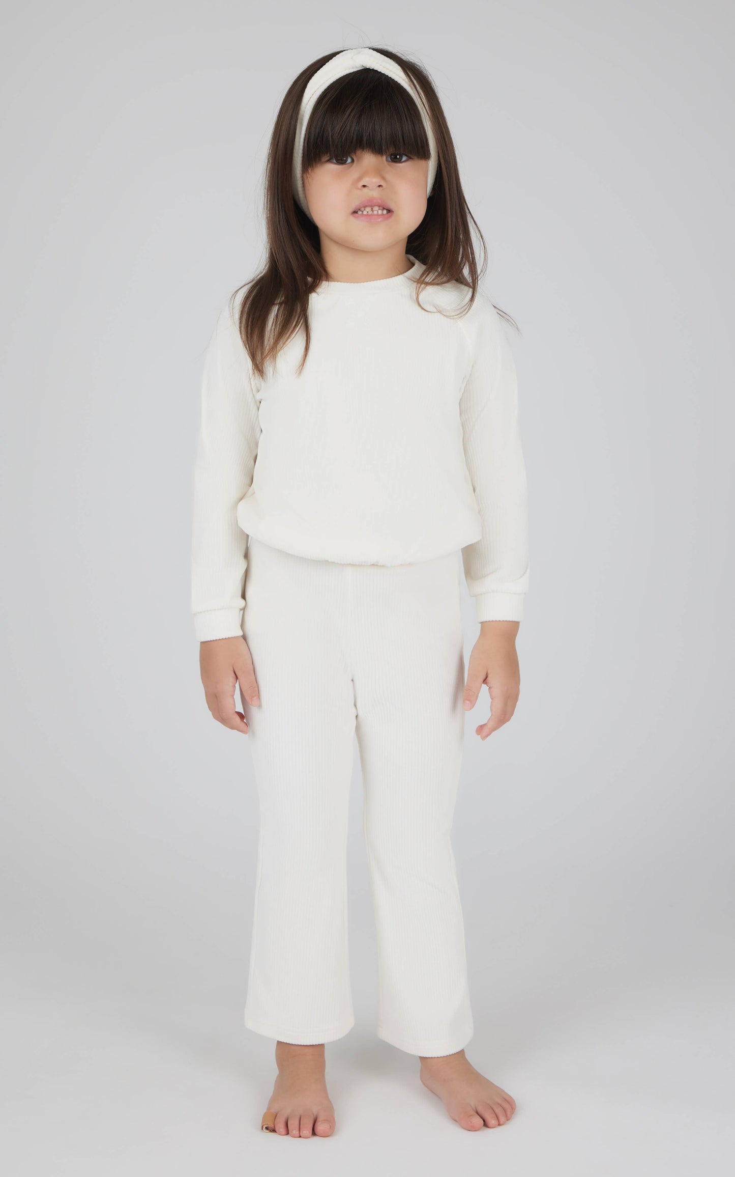 3 Pc Velour Pullover, Pant Set