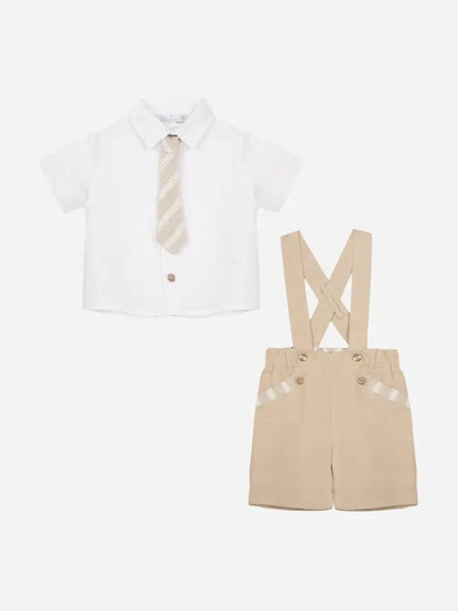 Two-Piece Linen Short Set