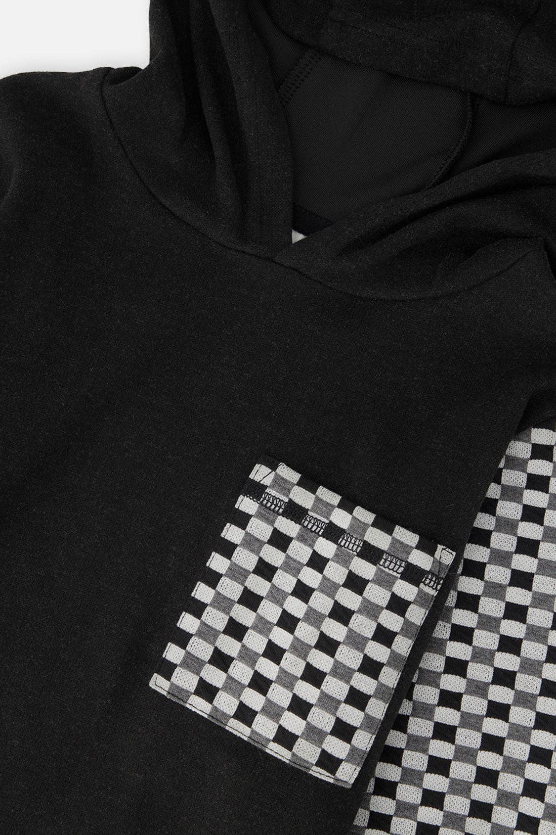 Colorblock Hooded Top