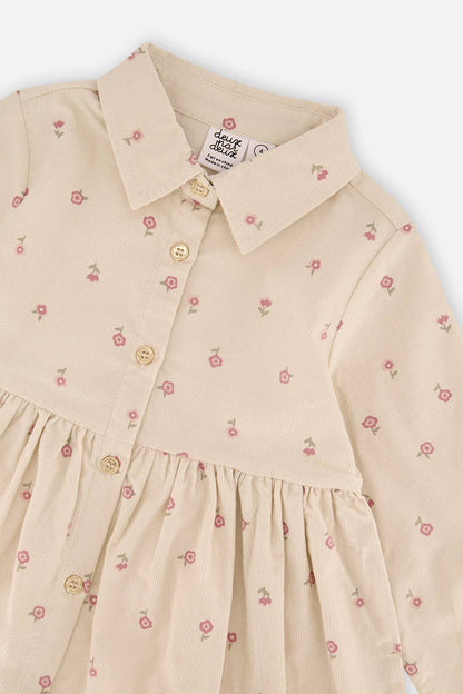 Corduroy Shirt Dress