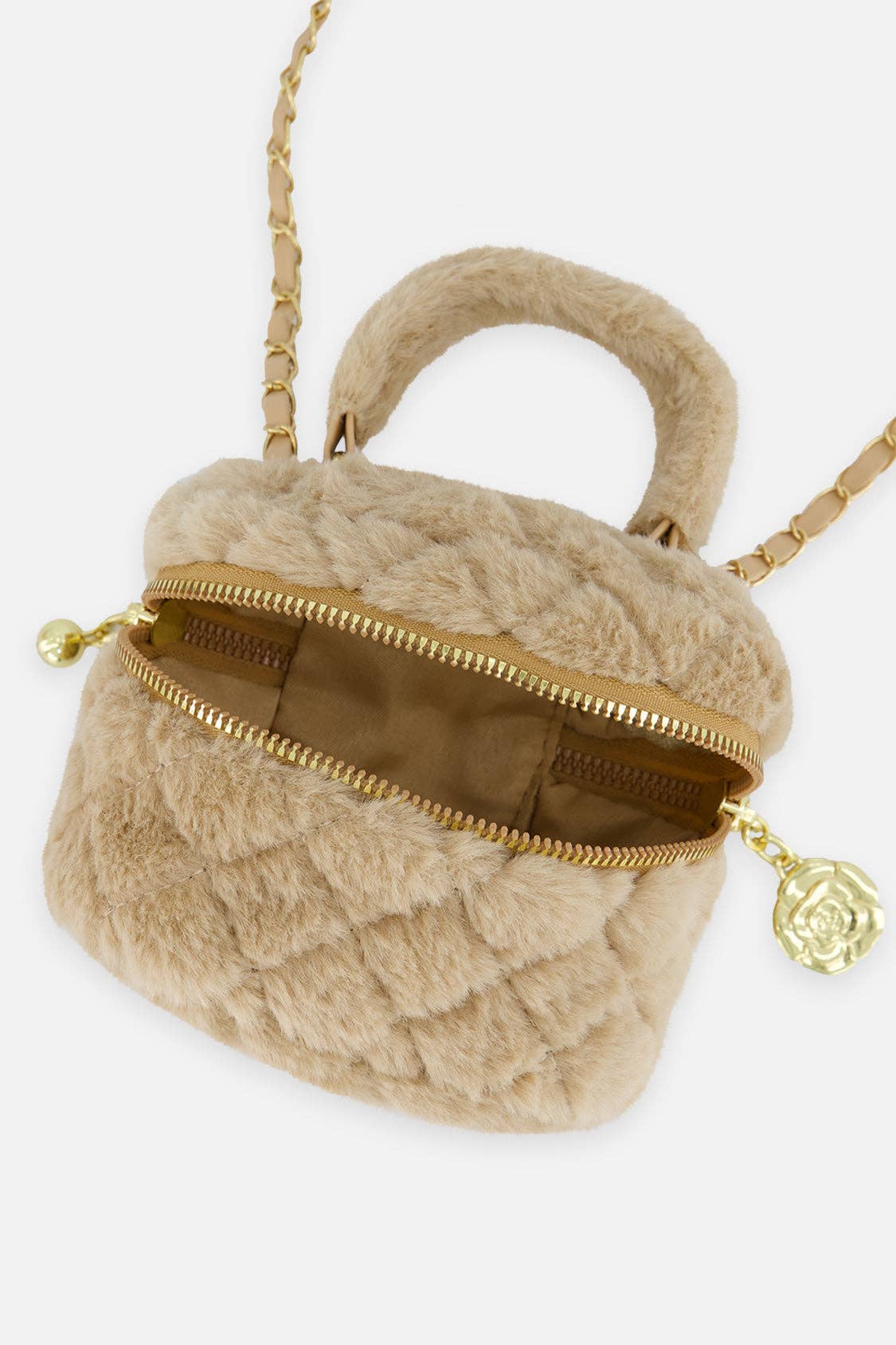 Faux Fur Crossbody