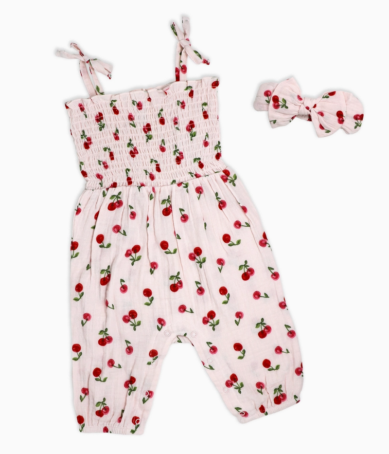 Cherry Romper