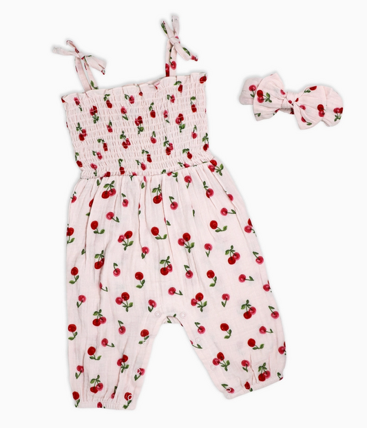 Cherry Romper
