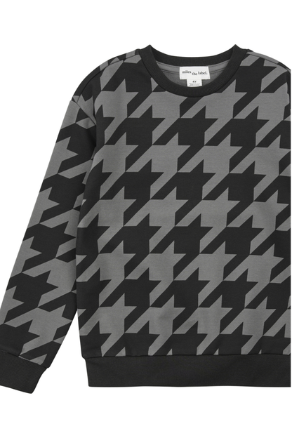 Coco Checkered Sweat Set