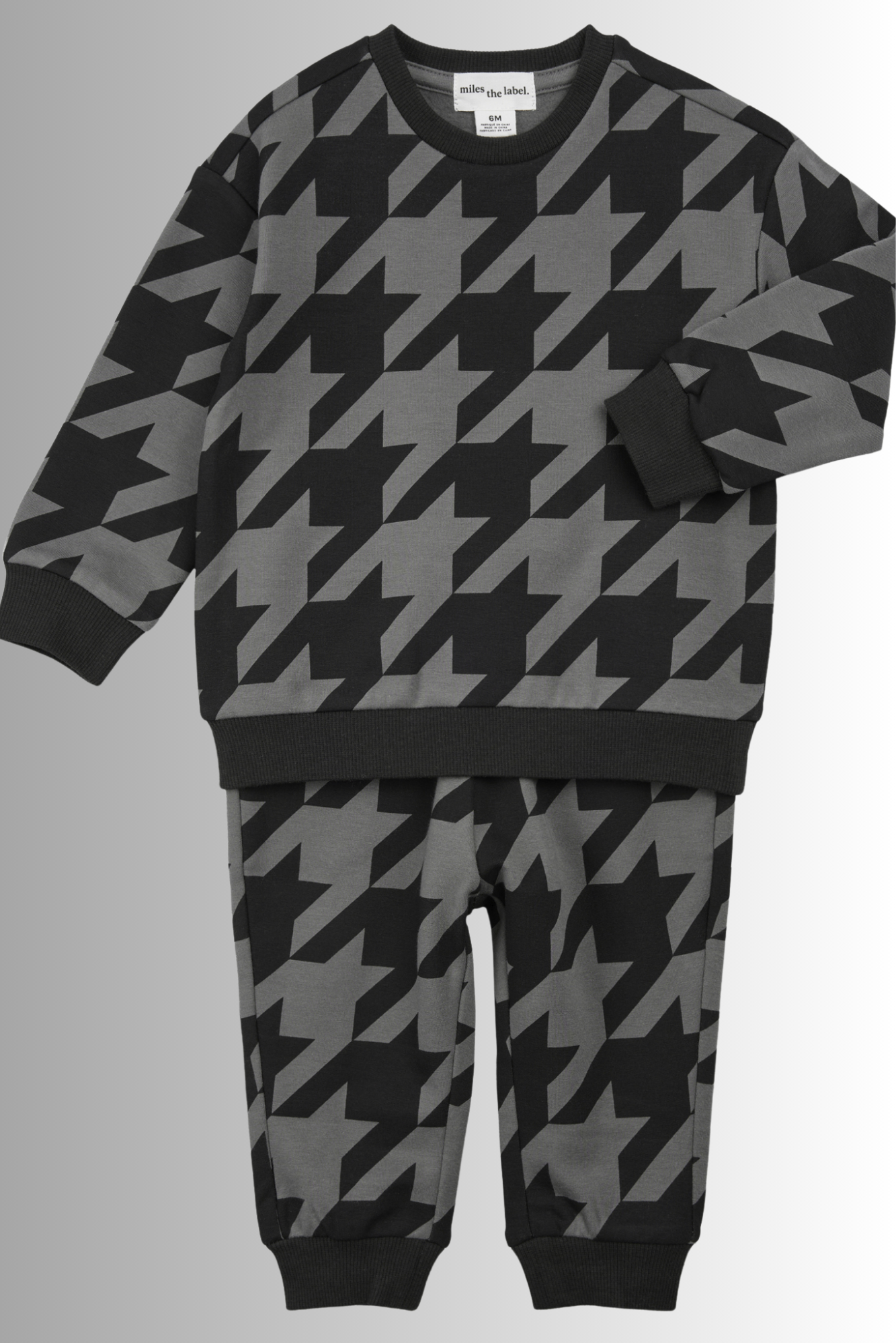 Coco Checkered Sweat Set
