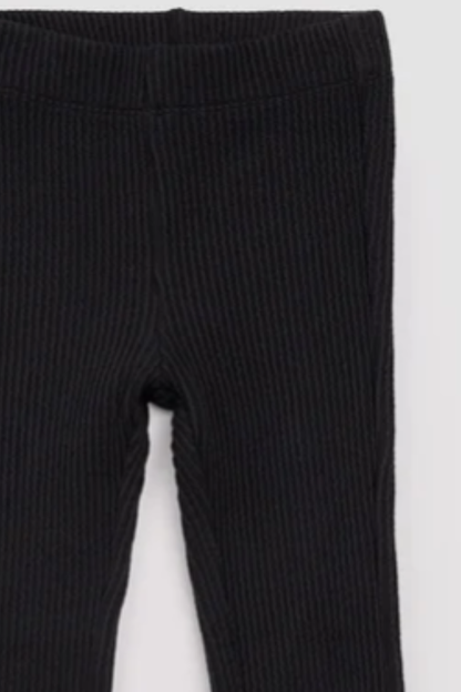 Ribbed Flare Pants