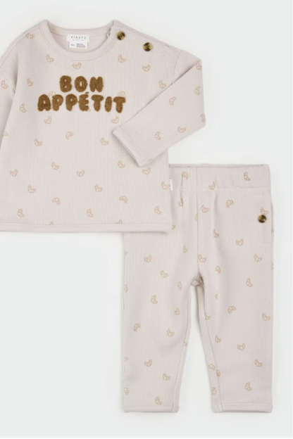 Bon Appétit Double Jersey Outfit Set