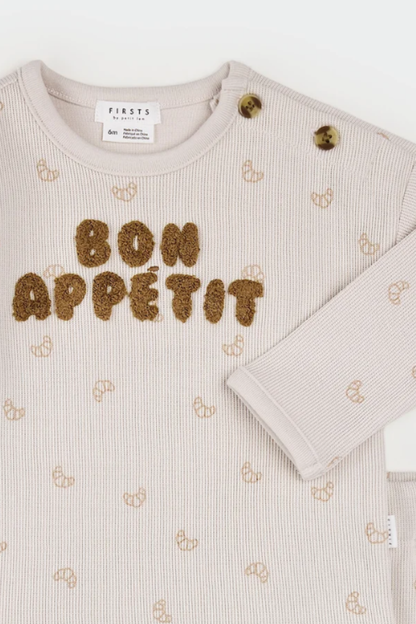 Bon Appétit Double Jersey Outfit Set