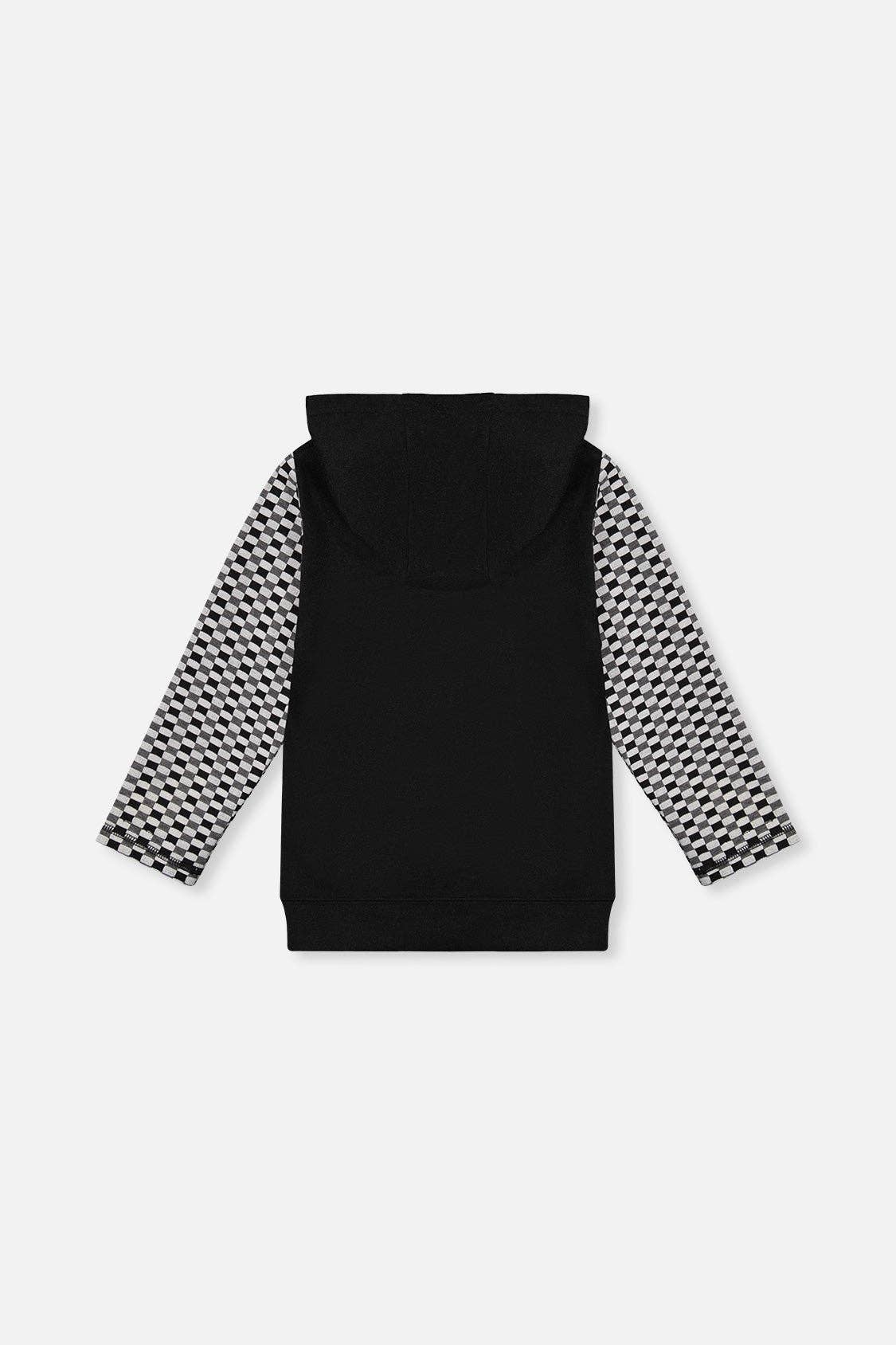 Colorblock Hooded Top