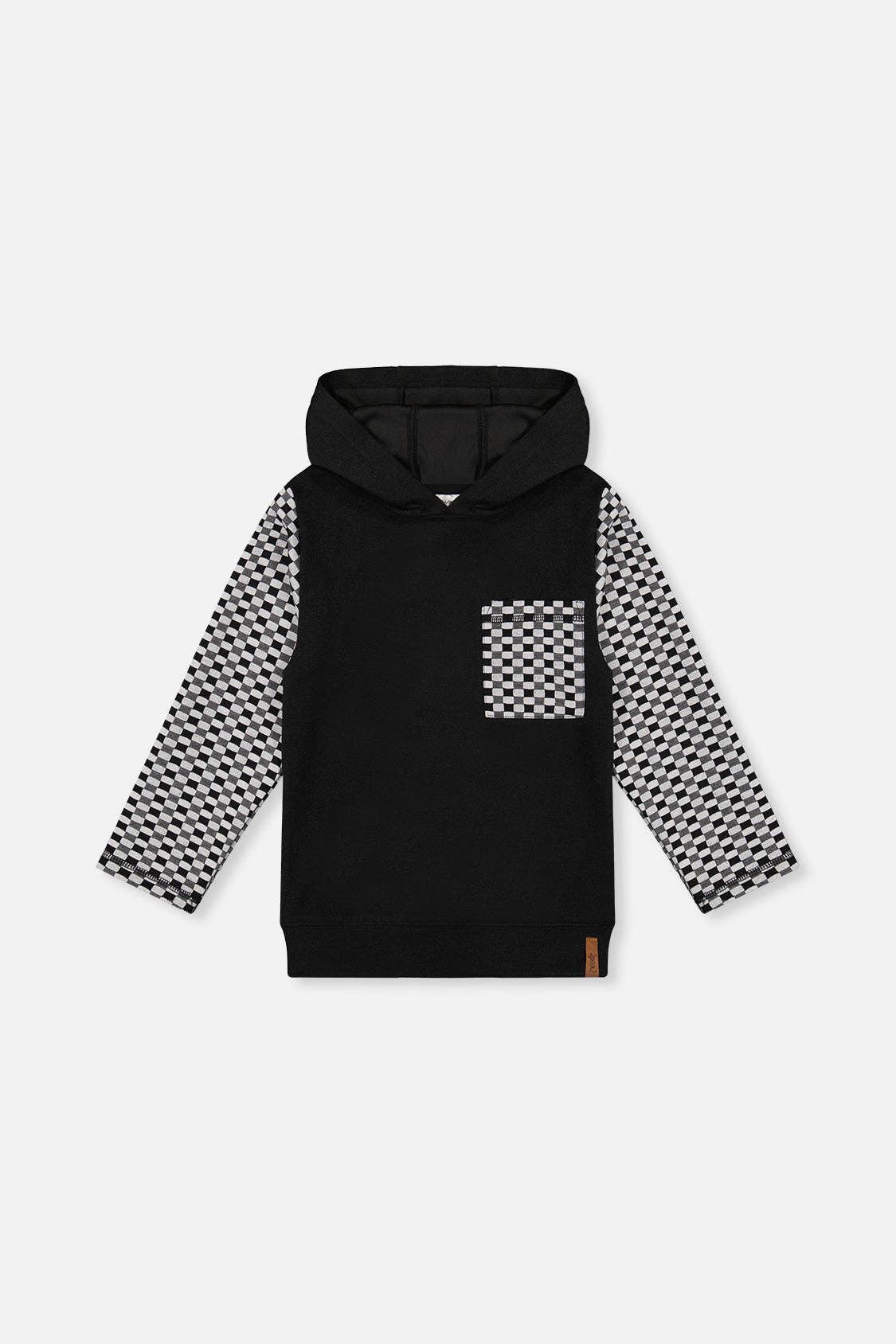 Colorblock Hooded Top