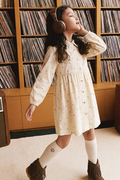 Corduroy Shirt Dress