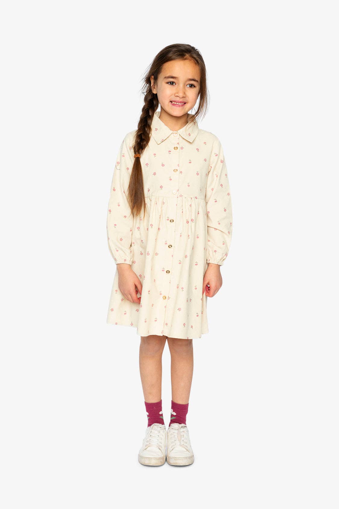 Corduroy Shirt Dress